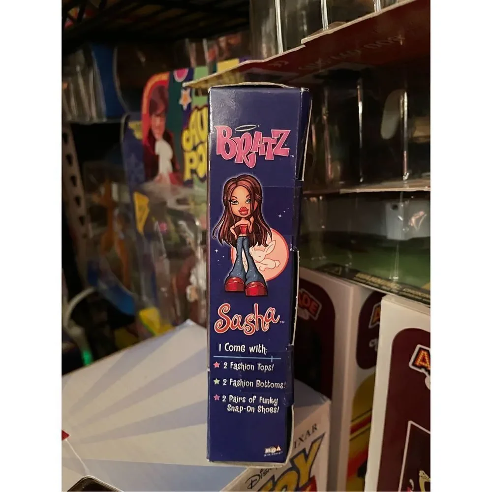 Lil' Bratz Mini Sasha Doll 2002 New In Box The Girls With The Passion Retro NIP